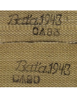 Bretelles de suspension, britannique, 1943