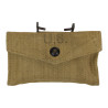 Pouch, First-Aid Packet, M-1942, British-Made, BAGCRAFT LTD. 1943, with First-Aid Packet, Carlisle