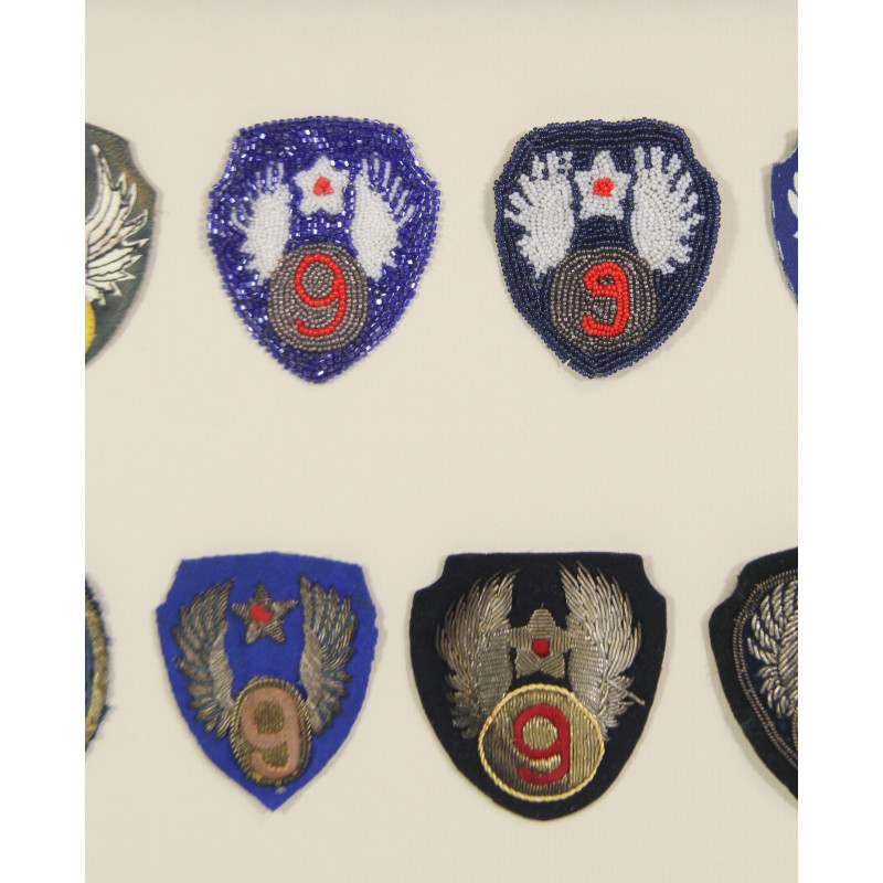 Frame, 9th Air Force, USAAF, 45 Insignias