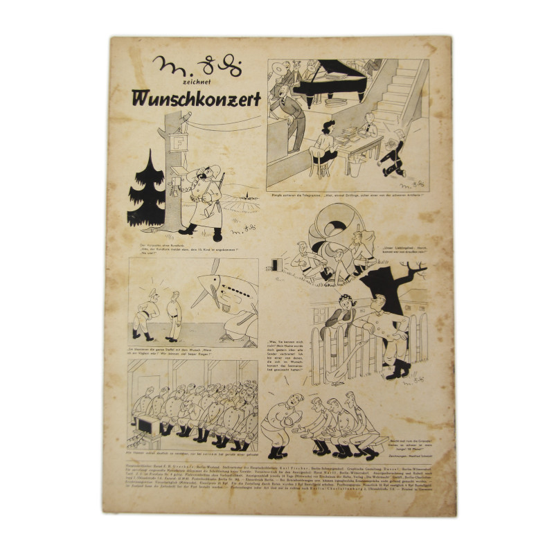 Magazine, Die Wehrmacht, 22 novembre 1939