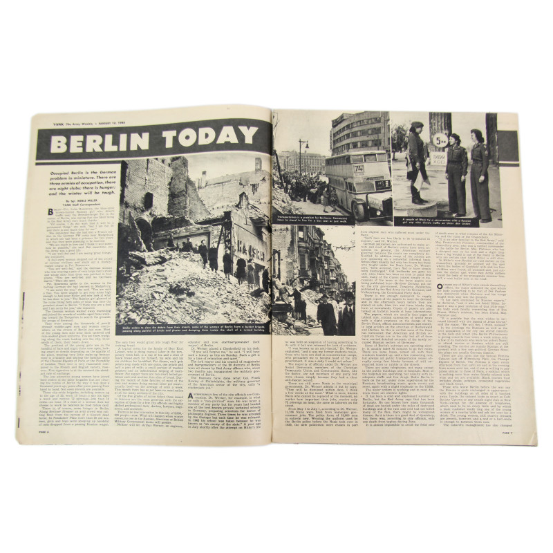 Magazine, YANK, August 10, 1945