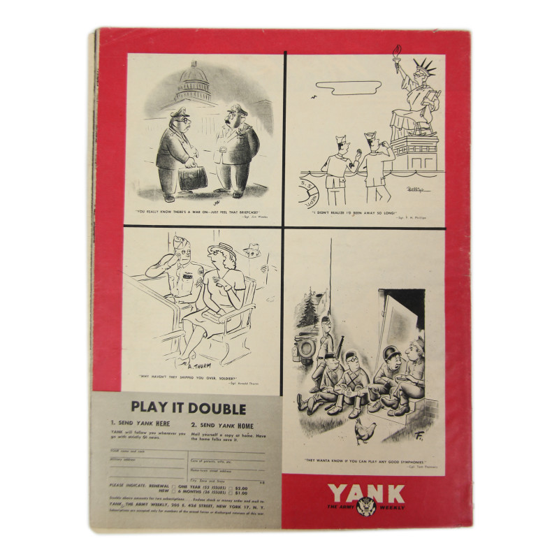 Magazine, YANK, August 10, 1945