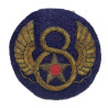 Insignia, 8th Air Force, USAAF, British-Made, Bullion
