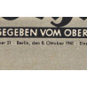 Magazine, Die Wehrmacht, October 8, 1941, Ukraine