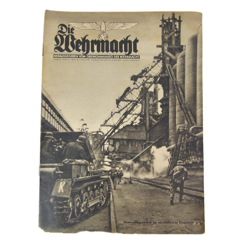 Magazine, Die Wehrmacht, 8 octobre 1941, Ukraine