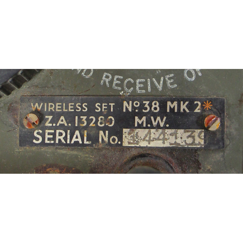 Transceiver, Radio, Wireless Set No. 38, Mk 2, British