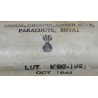 Signal, Ground, Amber Star, Parachute, M21A1, October 1944, with Container