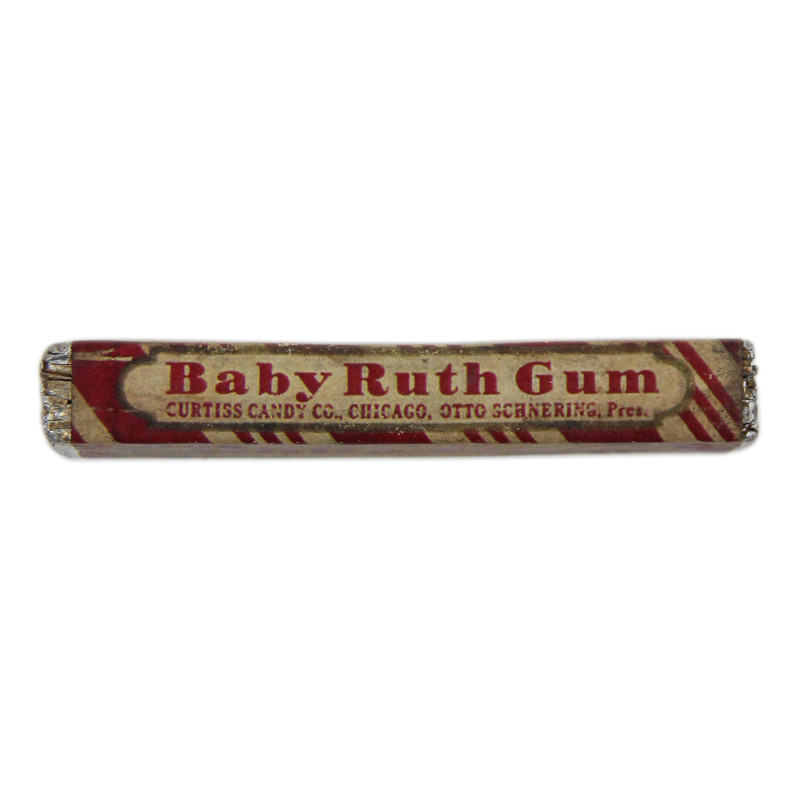 Pack, Chewing Gum, Baby Ruth, Curtiss Candy Co., Peppermint, Untouched