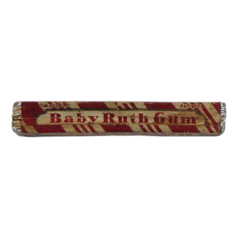 Paquet de chewing-gum, Baby Ruth, Curtiss Candy Co., Peppermint, intact