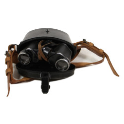 Binoculars, 6x30, German, with Bakelite Case, 1941, Named