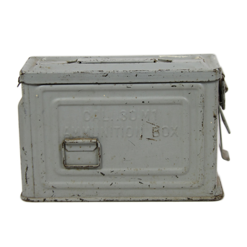 Box, Tin, Ammunition, .30 Caliber, Browning Machine Gun, CANCO, US Navy