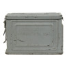 Box, Tin, Ammunition, .30 Caliber, Browning Machine Gun, CANCO, US Navy