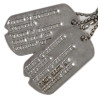 Plaques d'identité, Dog Tags, Pvt. James Matthews