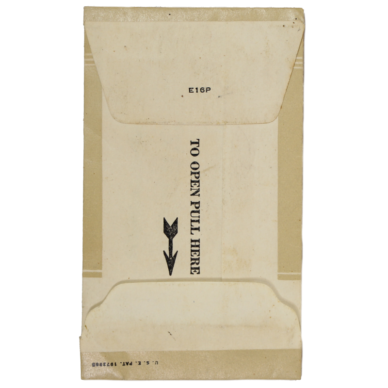 Sachet de sulfanilamide, The Upjohn Company, intact