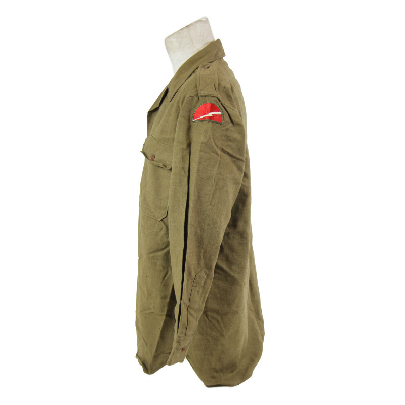 Shirt, Wool, Officer, 16 x 33, Major D.C. Hartwell, 78th Infantry Division