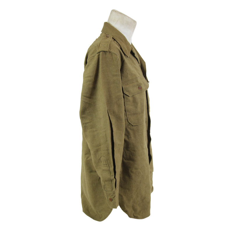 Shirt, Wool, Officer, 16 x 33, Major D.C. Hartwell, 78th Infantry Division