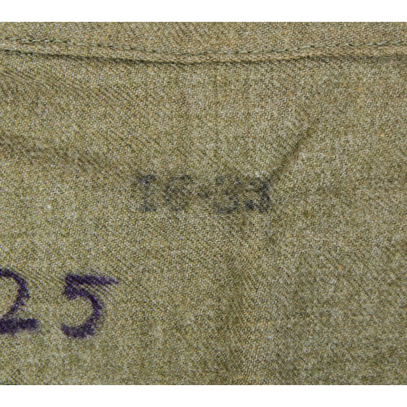 Shirt, Wool, Officer, 16 x 33, Major D.C. Hartwell, 78th Infantry Division