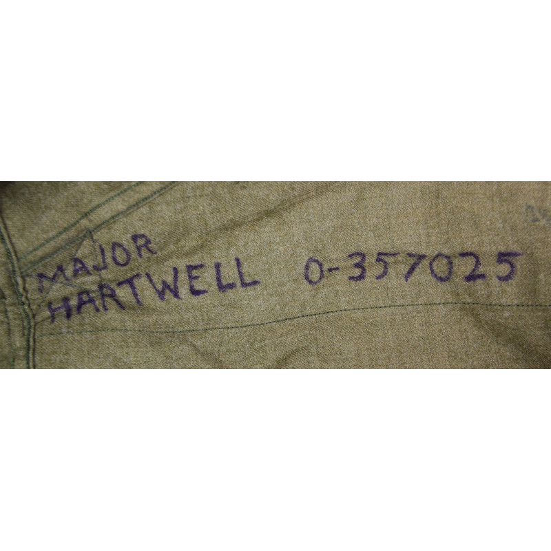 Shirt, Wool, Officer, 16 x 33, Major D.C. Hartwell, 78th Infantry Division