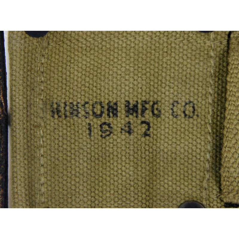 Ceinturon cartouchière M1 Garand, HINSON MFG. CO. 1942