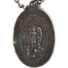 Dog Tags, 1st Type, Monel, with Religious Pendant, Pfc. Bernard Christman, 94th Signal Bn., ETO