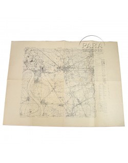 Map, US Army, Hilden, 1944