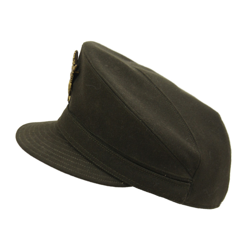 Casquette chocolat officier, US Army Nurse Corps, taille 51, 1943