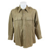 Shirt, Cotton, Khaki, Officer, 16 x 33