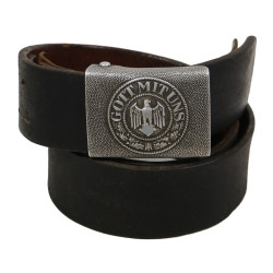 Belt, Wehrmacht, Heer, 1937-1941, Aluminium Buckle