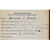 Carnet, Army Officer's Notebook, Cpt. Arnold Block, Medic, 82nd Airborne Division, ETO