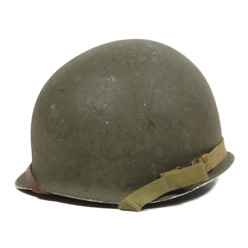 Casque M1, pattes fixes, liner WESTINGHOUSE, modèle de transition, nominatif