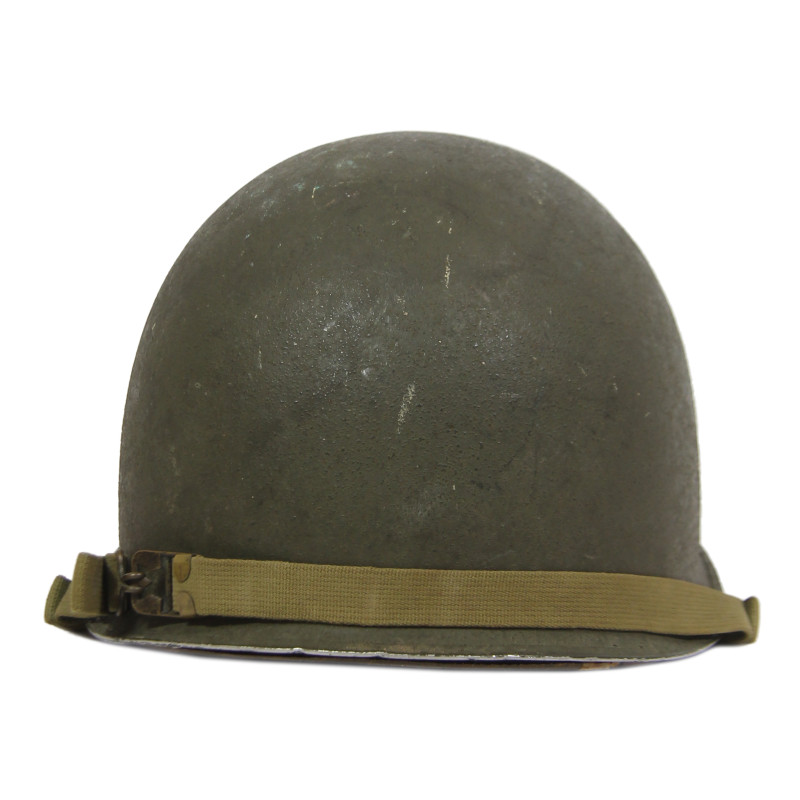 Casque M1, pattes fixes, liner WESTINGHOUSE, modèle de transition, nominatif