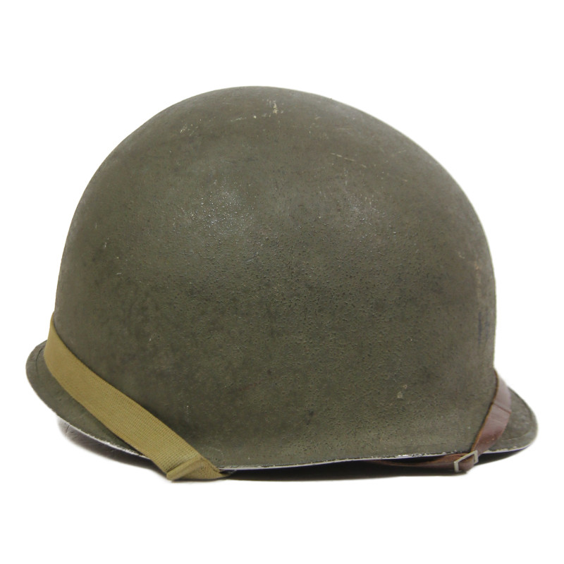 Casque M1, pattes fixes, liner WESTINGHOUSE, modèle de transition, nominatif