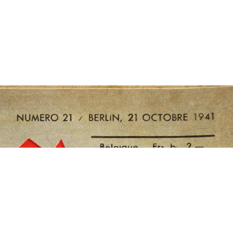 Magazine, Der Adler, 21 octobre 1941, édition française