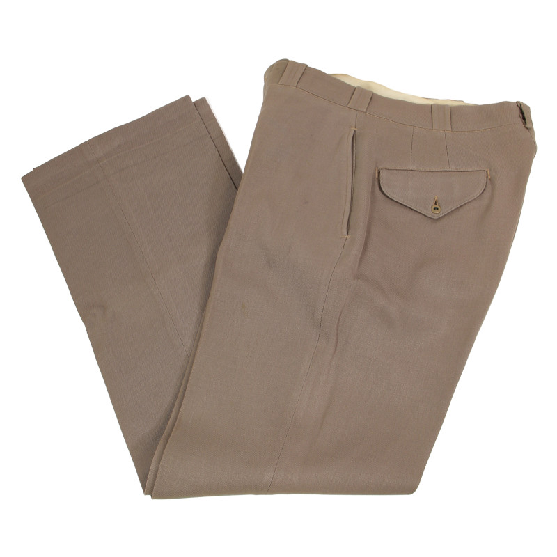 Trousers, Wool, Pink, Officer, Elastique, US Army, Size 28