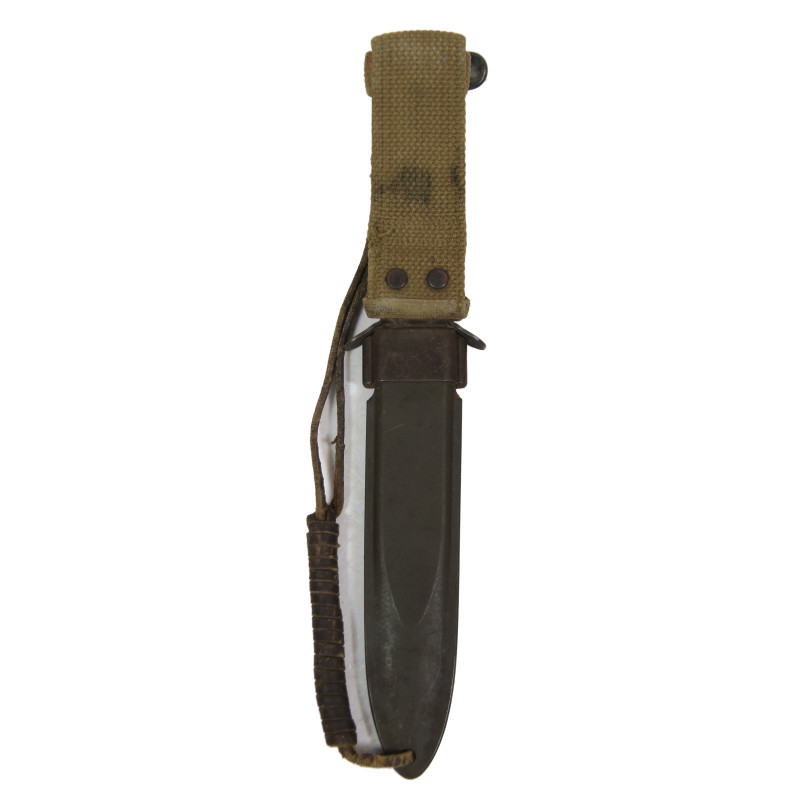 Knife, Trench, USM3, IMPERIAL on Blade, Modified, with USM8 Scabbard, 1st Type