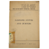 Manual, Technical, TM 8-615, Gasoline Stoves and Burners
