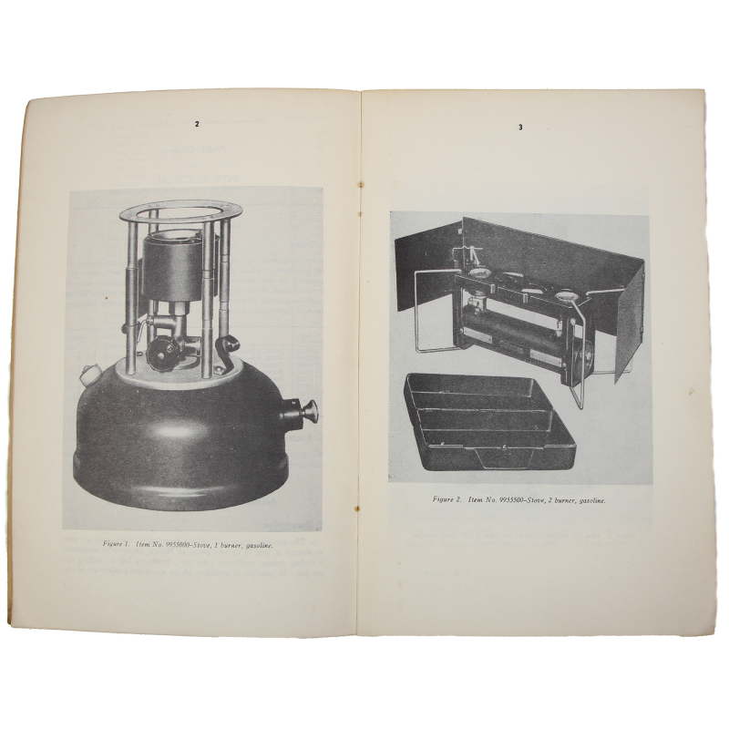Manuel technique, TM 8-615, Gasoline Stoves and Burners