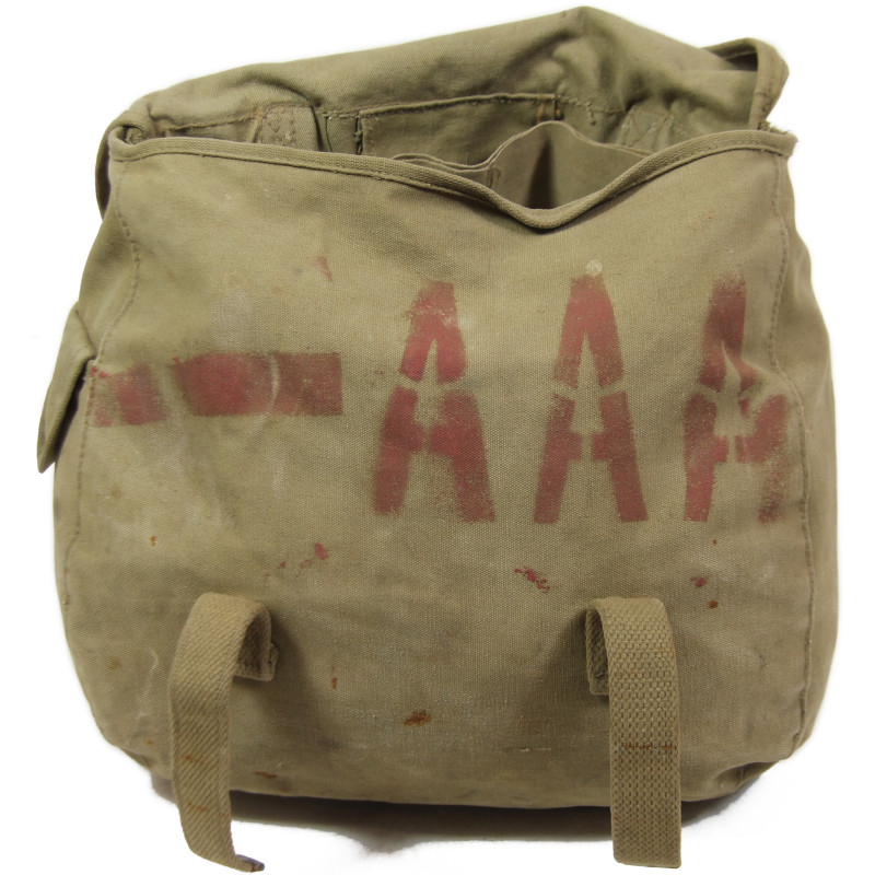 Bag, Field, M-1936, VARIED MFG. CO. 1942, Maj. Maurice Walsh, 2nd Auxiliary Surgical Group, MTO