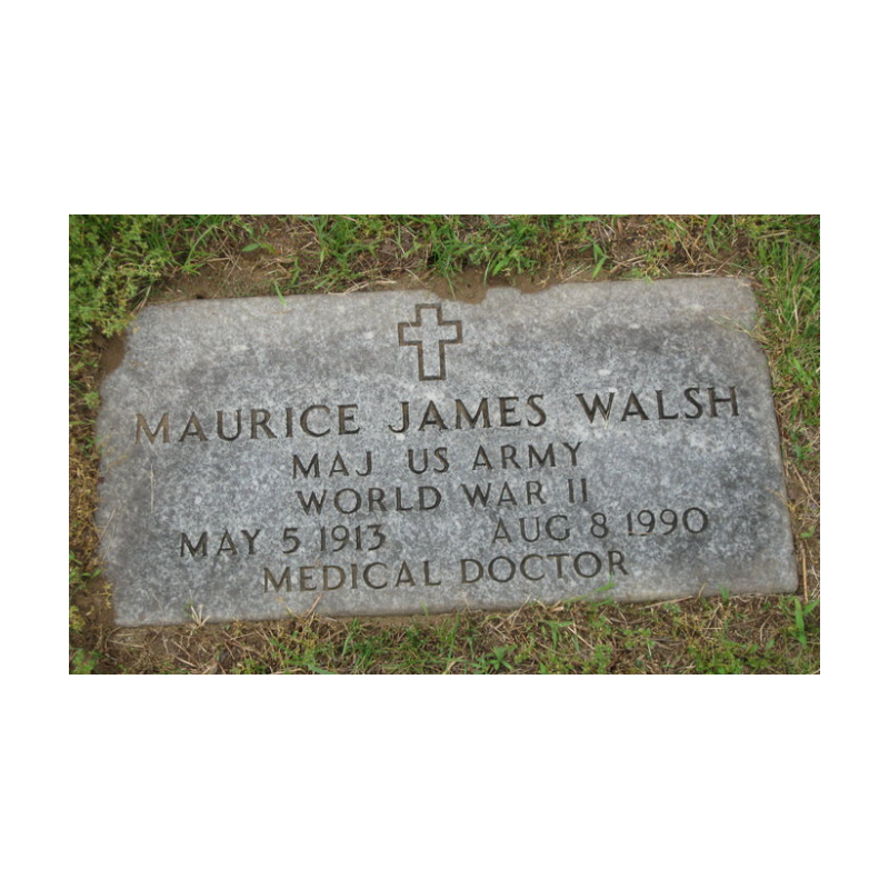 Musette M-1936, VARIED MFG. CO. 1942, Maj. Maurice Walsh, 2nd Auxiliary Surgical Group, MTO