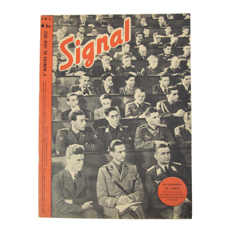 Magazine, Signal, numéro 1, juin 1942, édition française
