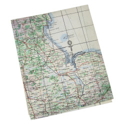 Map, War Office, Cherbourg & Caen, 1943