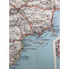 Carte, MARSEILLE-MENTON, Provence, opération Dragoon, 1943