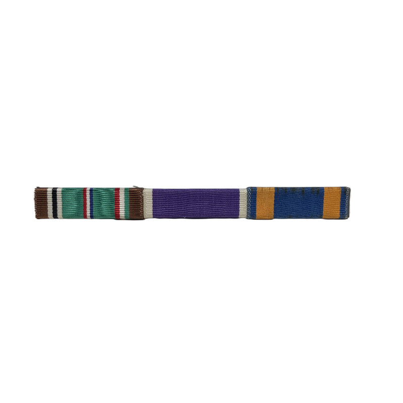 Ribbons, European African Middle Eastern Campaign, Purple Heart, Air Medal, CB
