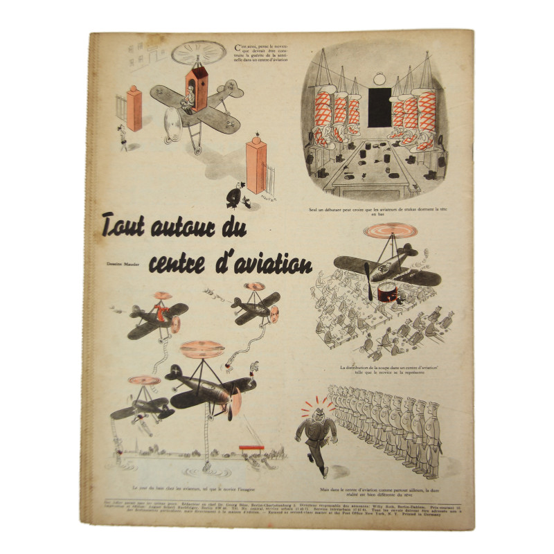Magazine, Der Adler, August 26, 1941, French Edition