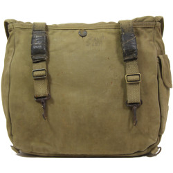Bag, Field, M-1936, ATLANTIC PRODUCTS CO. 1941, Taped, S/Sgt. Robert Stump
