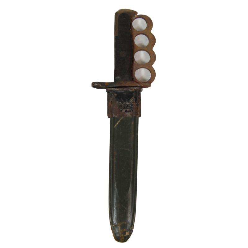 Knife, Fighting, Bayonet, M1905, Modified, with Scabbard