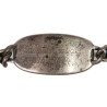 Bracelet, Chain, US Army, Parachutist, Sterling, USO Champion 1943, Pfc. Stanley Tobola