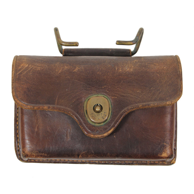 Pochette à pansement en cuir, Military Police, avec pansement