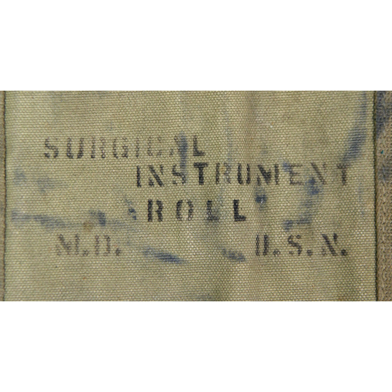 Trousse chirurgicale, Surgical Instrument Roll, US Navy Medical Department