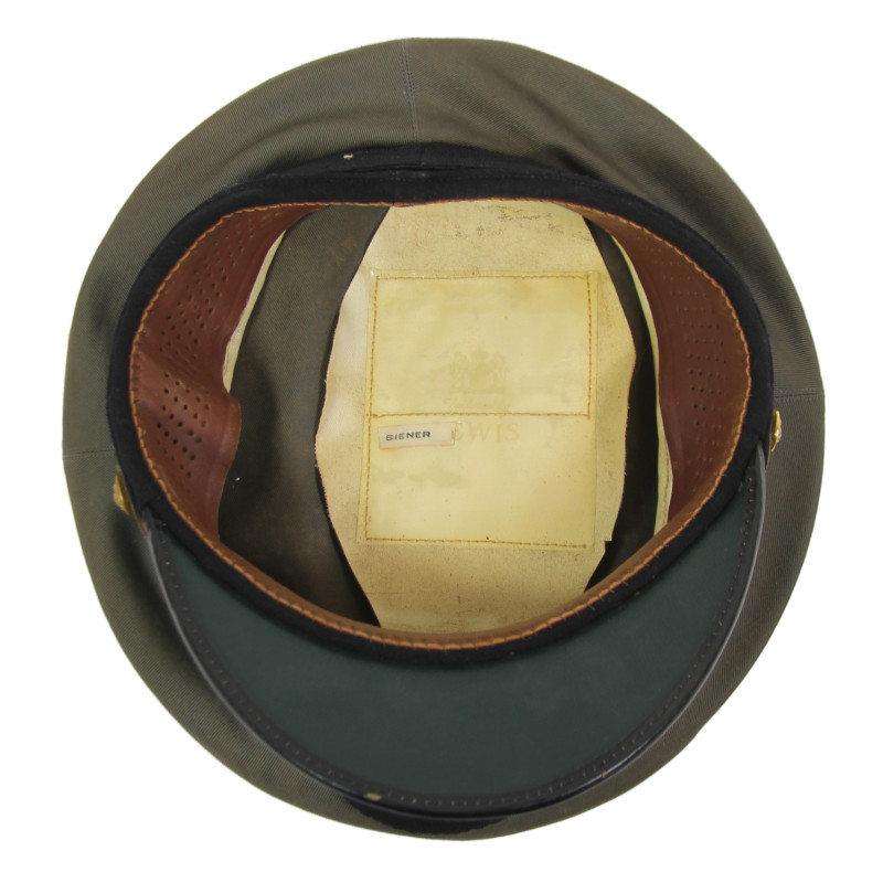 Casquette officier, US Navy, grise, taille 56, nominative